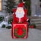 5ft. Animated Airblown® Inflatable Christmas Santa in Pop-Up Box